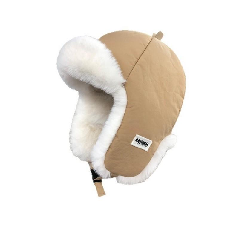 Warm Winter Beanie Hat Women Men Thick Fleece Lined Windproof Ear Protection Ski Flying Cap