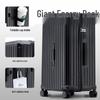 20-inch & 24-inch Silent Wheel Suitcase Set with Lock - Large Capacity Travel Trolley for Students