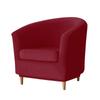 Velvet Sofa Cover Single Sofa Cover for Living Room Elastic Solid Color Armchair Slipcover for Bar Home Counter with Seat Covers