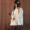 Johnature Women Vintage Linen Shirts Solid Color Long Sleeve Tops Autumn Button High Quality Women Shirts Blouses