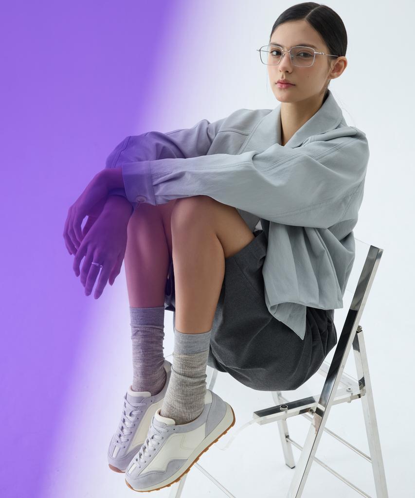 Ecoe 26 E.C.O.E Archiv Sneaker - Hellgrau