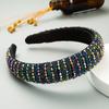 Accessories Hand-Woven Fashion Hair Tie Beads Headband Female Sponge Simple Hair