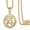 Ciondolo Costellazione Collana in Acciaio Inossidabile Gioielli Donna e Uomo Regalo Accessori