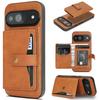 2 In 1 Magnetic Leather Cards Solt Wallet Case For iPhone 17 Pro Max 16 Plus 15 14 13 12 Kickstand For Magsafe Shockproof Cover