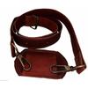 Bolsa de bagagem vintage com alça de ombro de couro de cabra vintage