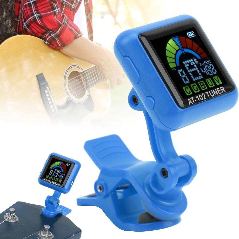 ABS Clip On Tuner Clip On Design Violin Tuner Compact Chromatic Tuner Guitar Ukulele