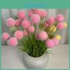 5 Artificial Flocked Ball For Wedding Decor And Home Styling