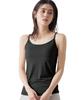 Unterbrust-Bralette-Top-Camisole und UV-Größe 3L BH, Feuchtigkeitsableitend, Schnelltrocknend (Kühlschutz), Schwarz,