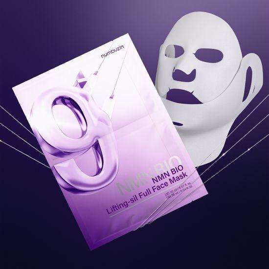 NUMBUZIN No. 9 NMN BIO Lifting Full Face Pack (4 Sheets) (+Daenggim Fabric Giveaway Plan)