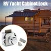 14-18mm Thickness Cabinet Lock Keyless Drawer Lock Cerraduras Push Lock  Camper