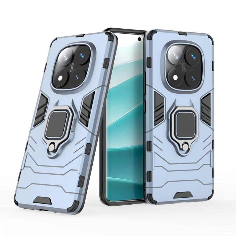Für Xiaomi Poco X7 5G Hülle Stoßfeste Rüstungstelefonhüllen für PocoX7 Poko Little X7 X 7 Magnetischer Ringhalter Ständer Rückseite