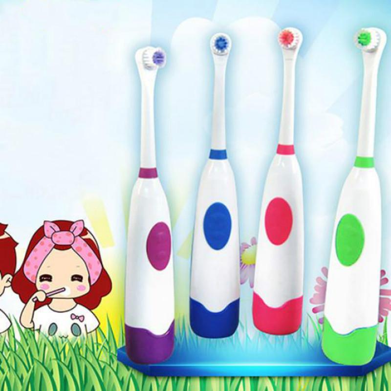 Dental Oral Care 360 Rotary Waterproof Electric Toothbrush For Children