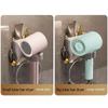 Durable Hair Dryer Holder Wall Mounted Hairdryer Hook High Quality Storage Rack  Home Supplies