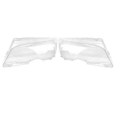 1 Paar Heldere Koplamp Glazen Afdekkingen Auto Links Rechts ABS Koplampen Heldere Glazen Afdekking Shell voor E46 2DR 1999 tot 2003