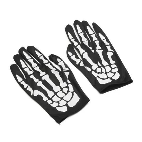 1 Set Halloween Skeleton Gloves Ghost Masque Set Creepy Scary Masque Cosplay