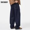 Mark Fairwhale Men's Original Indigo Relaxed Fit Wide-Leg Jeans