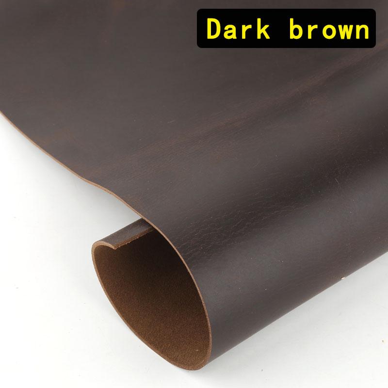 2mm Thick Color Changing Crazy Horse Leather Top Layer Retro Cowhide Leather Material Crazy Horse Leather Material Handmade DIY