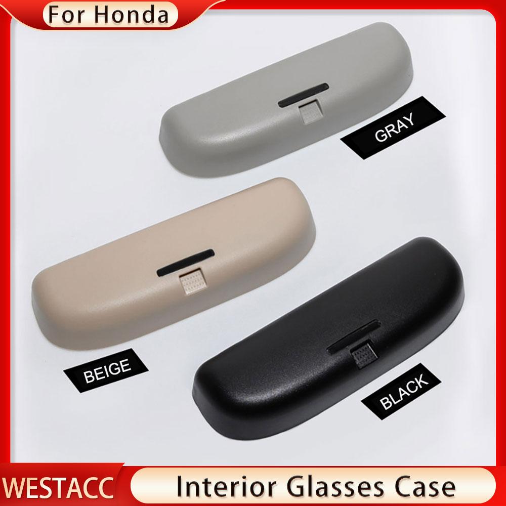 Car Sunglasses Holder Glasses Case for Honda CRV Vezel HRV HR-V FIT JADE City Civic Accord Odyssey Glasses Holder