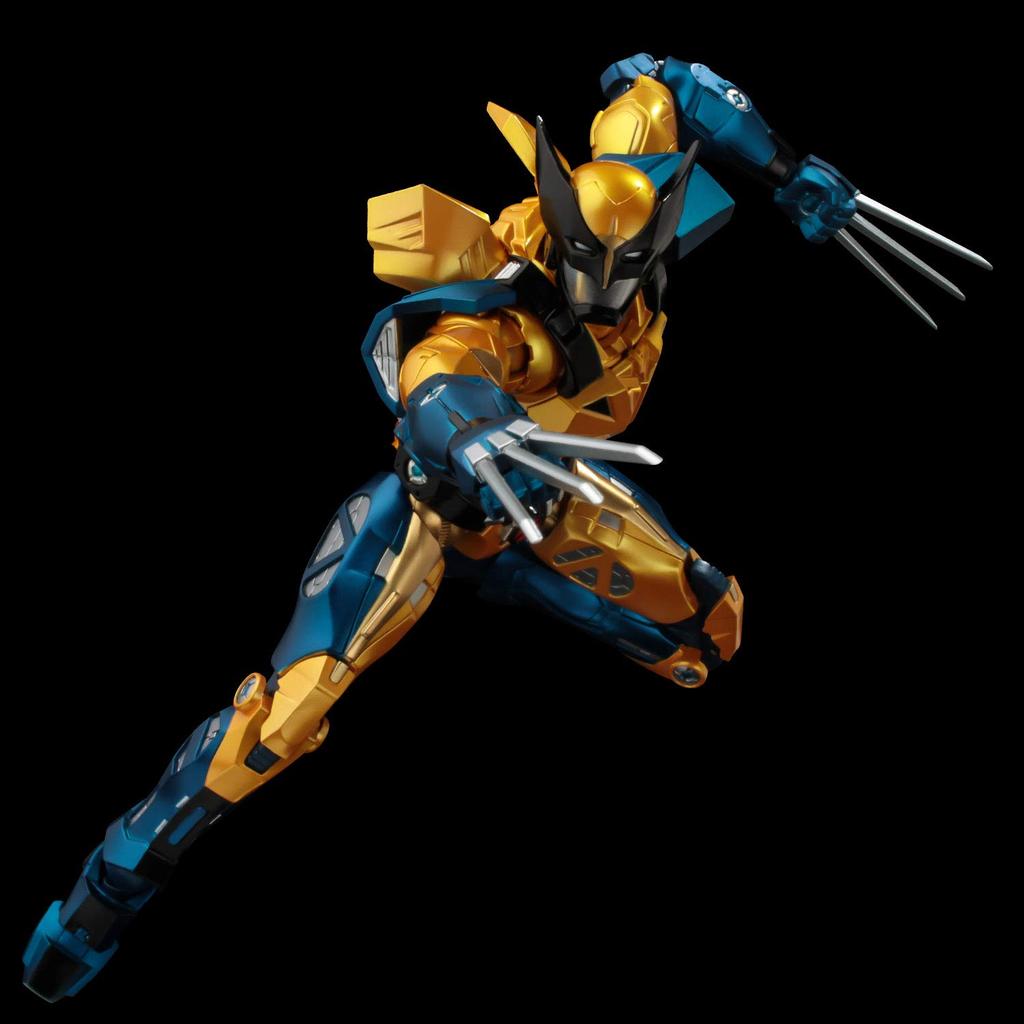 Fighting Armor Wolverine ABS målad färdig actionfigur (sekundär återförsäljning) Icke-skala gjuten &