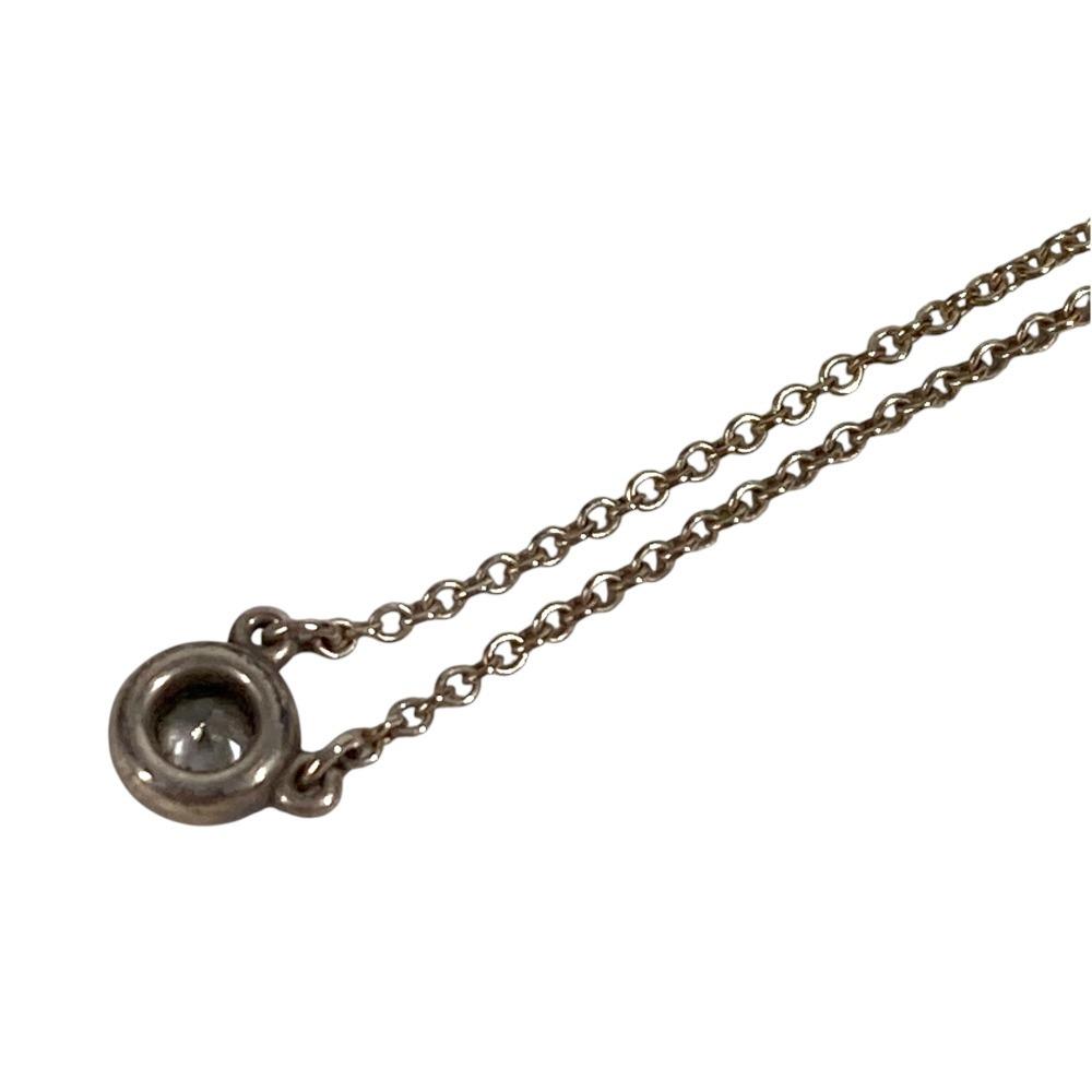 TIFFANY&Co. Accessories By the Yard 1PD Diamond Chain Necklace AG925 Silver
