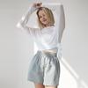 Basrock Banding Weite Hosen Shorts (5 Farben)