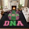 Alpha Kappa Alpha Sorority Carpet Door Mat for Living Room or Bedroom Protective Mat Under Chair Office Decoration Christmas Gift Birthday Present
