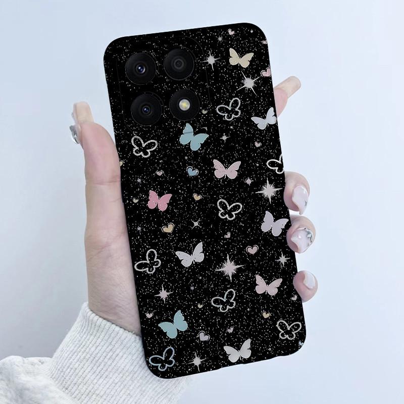 For Huawei Honor X8a Case HonorX8a Soft TPU Silicone Cover Cute Cartoon Panda Phone Case For Honor X6a HonorX6a Plus Coque Funda