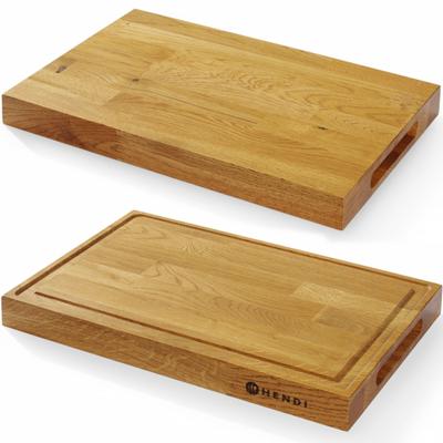 EICHEN Servierbrett 42x28cm, 4cm dick