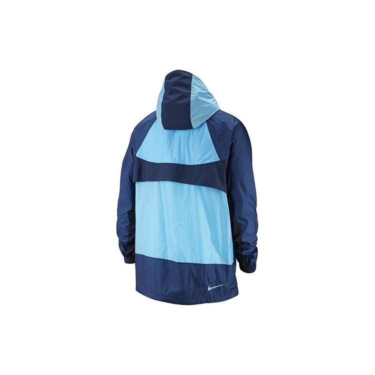 Nike Herrsportkläder Club Fleece Pullover Hoodie Kunglig Blå BV5386-412
