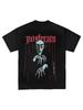 Nosferatu Vampyr Gotisk Skräck Grafisk Svart T-shirt