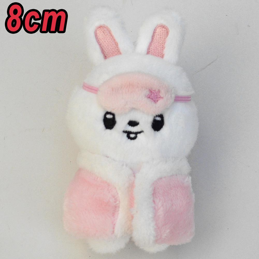 *45-50cm Plush Keychain Toy Wolfchan Keychain Kawaii Cartoon Stuffed Animal Plushie Doll Large Sleeping Pillow Gift
