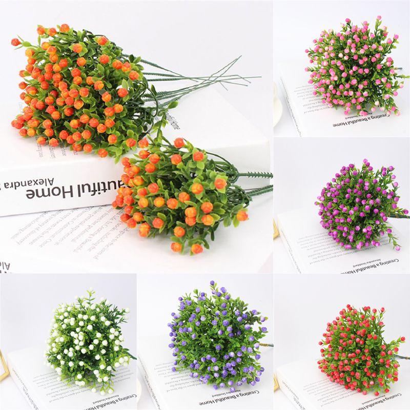 Fleurs en Plastique Artificielles Vibrantes Parfaites Pour une Belle Décoration de Jardin, de Porche ou de Fenêtre Toute l'Année