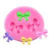 1 stuks Cartoon Vlinderdas Siliconen Vorm Voor Chocolade Fondant Gelei Snoep Taartdecoratie Bakgereedschap Strik Hars Kunst Vormen