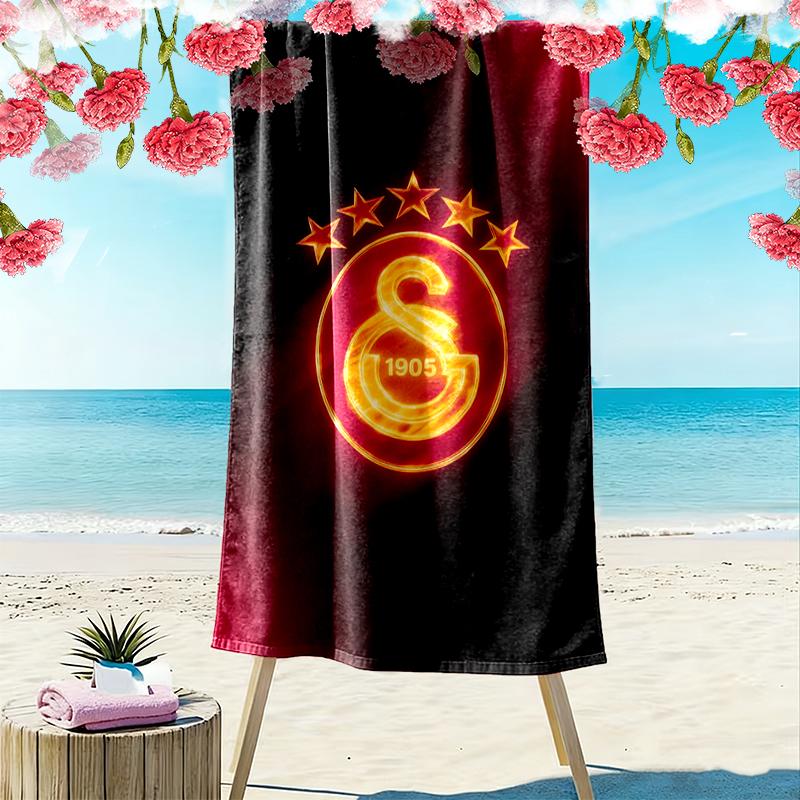 Toalla de Playa Galatasaray SK, Imprescindible para Cualquier Viaje Perfecto, Regalo Perfecto de Cumpleaños, Vacaciones para Familiares y Amigos