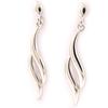 [K9318] - Silver Earrings 'Choreography'