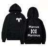 Sweat-shirts à capuche Marcus et Martinus Automne Hiver Homme Femme Mode Marque Oversize Design Couple