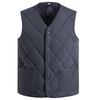 Autumn and Winter Men's Waistcoat Plus Velvet Thickened Warm Vest Cold-proof Large Size Waistcoat Dad Wear
