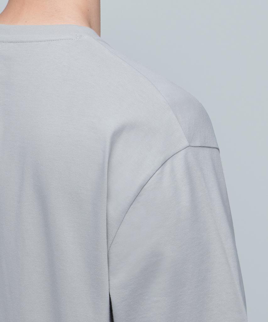 MUSINSA STANDARD Relaxed Fit Crew Neck T-Shirt 2 [Light Grey]