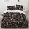 Cute Maltese Dog Duvet Cover Set Dog Breed Theme Bedding Set Microfiber Kawaii Animal Quilt Cover Twin King For Pet Lover Gifts