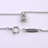 TIFFANY&Co. Collier Solitaire 0.3ct Platine Pt950/diamant 2.5g Femmes Occasion