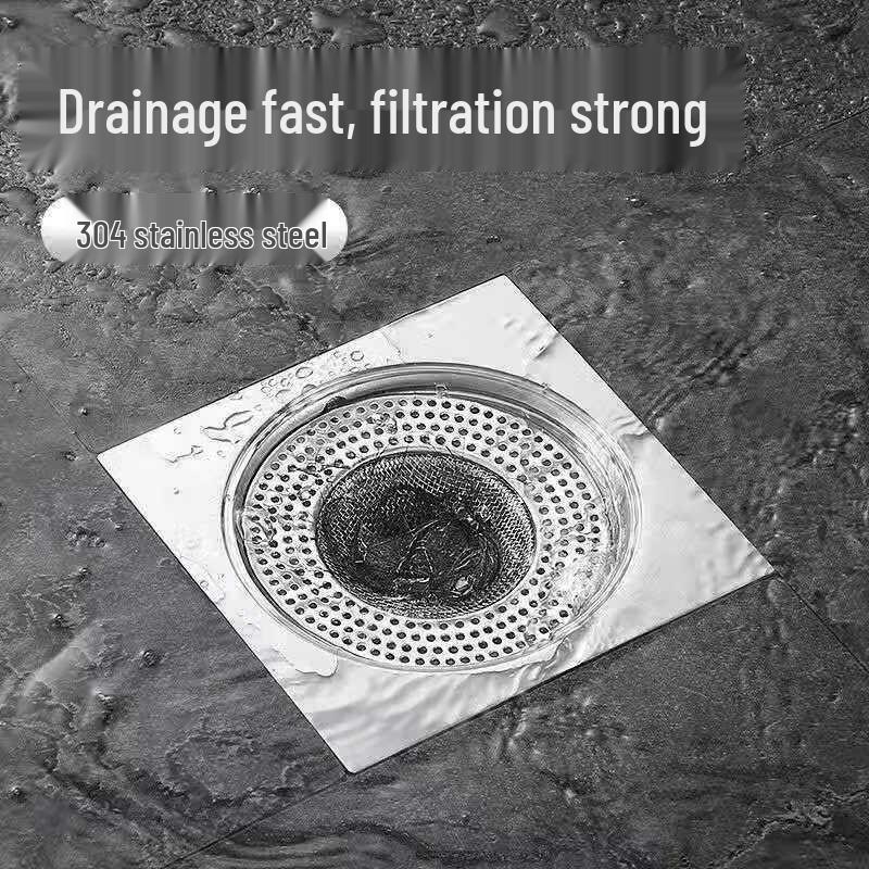 LANGZHIWEN Stainless Steel Universal Floor & Sink Drain Strainer