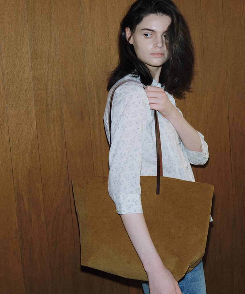 108Pound Kevin Shopper Bag_Caramel