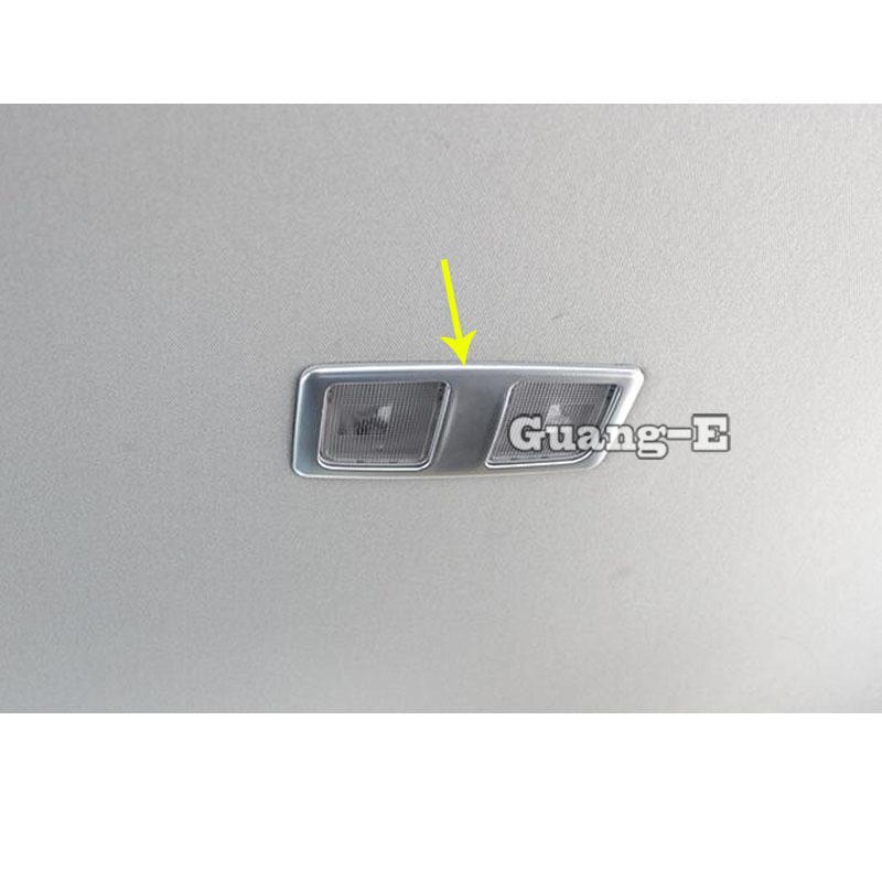 Para Mazda6 Mazda 6 Atenza 2014 2015 2016 2017 2018 Capa de Carro ABS Leitura Luz do Interruptor de Leitura Moldura da Lâmpada Acabamento do Teto Parte do Botão
