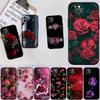 PP52 Rose Bunte Handyhülle für Samsung Galaxy A11 A12 A13 A15 A52S A53 A55 A56 A70 A71 A72 A73 F06 F16 F56 S10 Plus S10e