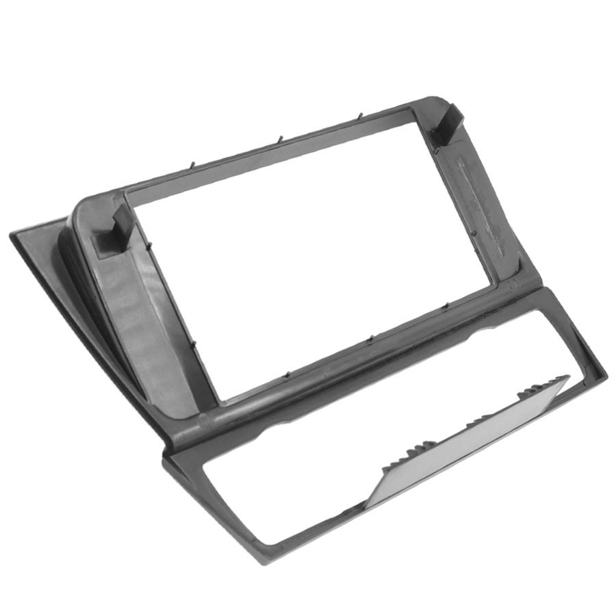 Radio Stereo Double Din Dash Fascia Frame For BMW 3 Series E90 E91 E92 E93 2004-2012