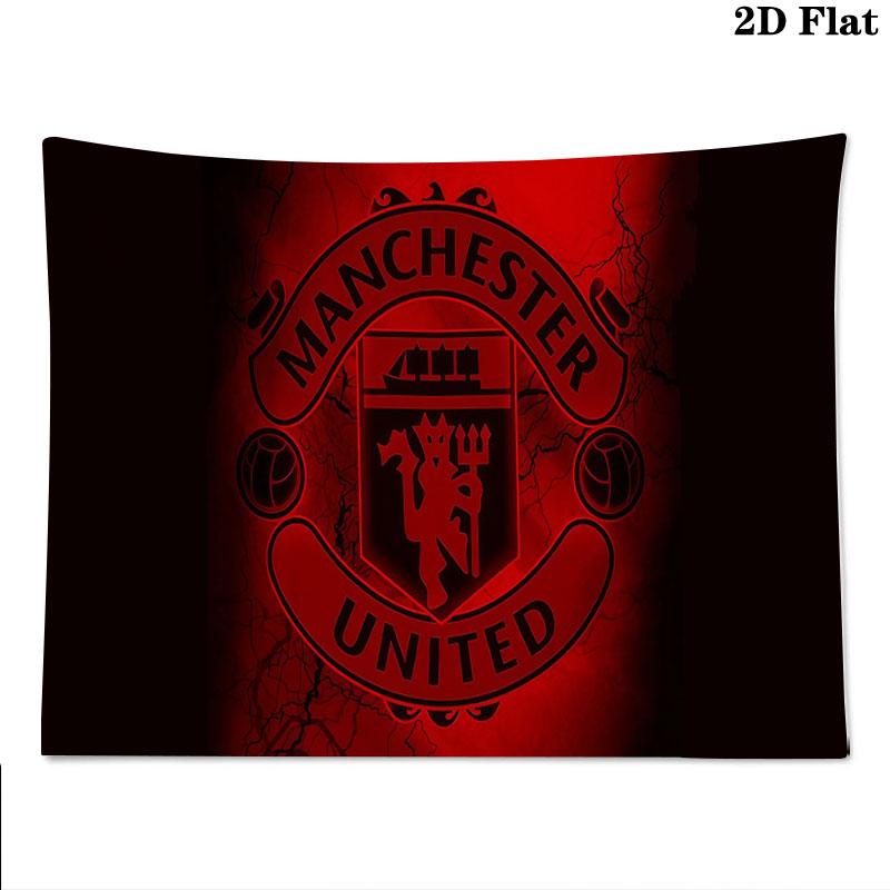 Red Devils Wall tapestry, aesthetic printed fabric blanket, suitable for bedroom, living room, and home decor.