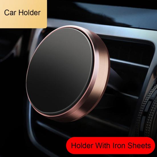 Universal Magnetic Car Holder Bracket Mobile Phone Vent Air Mount Stand Cradle