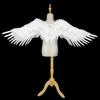 Angel Wing for Men Women Handmade Feather Wings Cosplay Costume Prop Halloween Party Stage Show Accessory