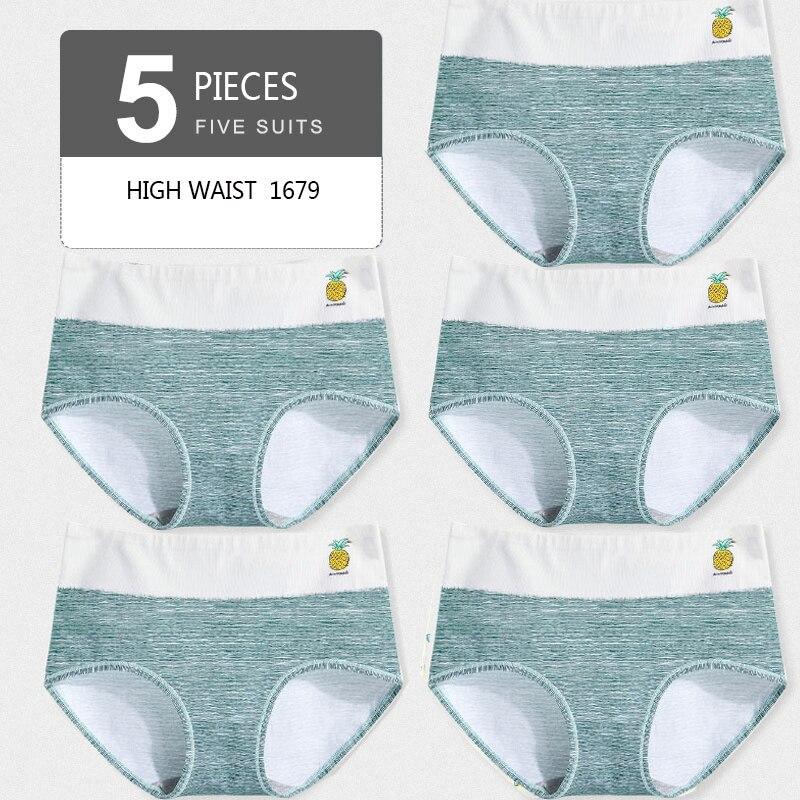 LANGSHA Women Panties Lady Cotton Underwear Girls Breathable Seamless Briefs Cute Sexy Lingerie Intimates