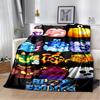 29 Style New B-Blox Fruit Cartoon Flannel Blanket,Soft Throw Blanket for Home Bedroom Bed Sofa Travel Cover Kid Gift